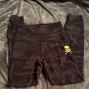 Lululemon Athletica Align Pant 25” Incognito Camouflage Gray SoulCycle Size 4